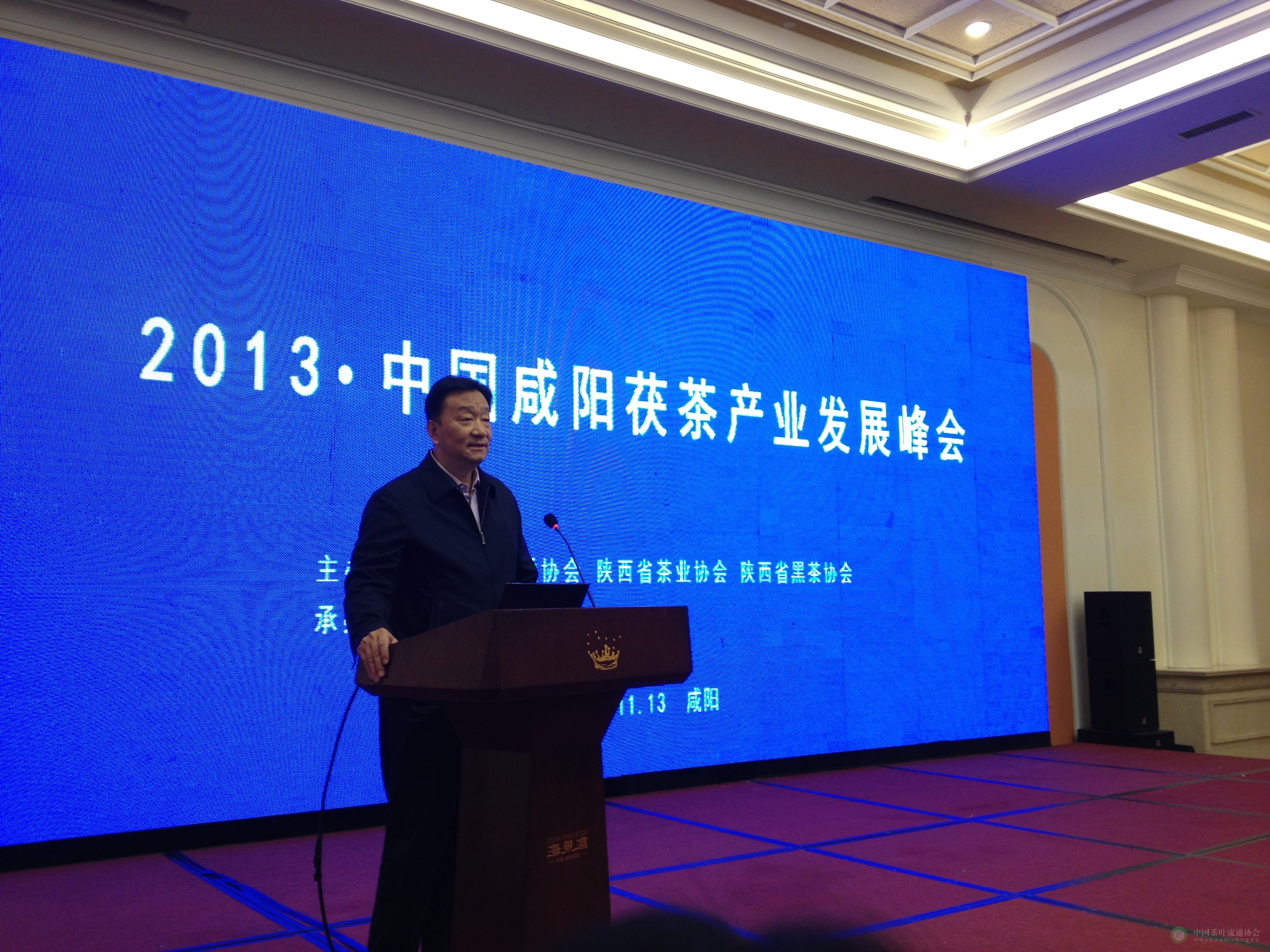 中国茶叶流通协会常务副会长王庆致辞