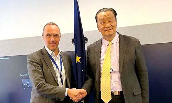 中茶协应邀赴欧盟驻华代表团交流