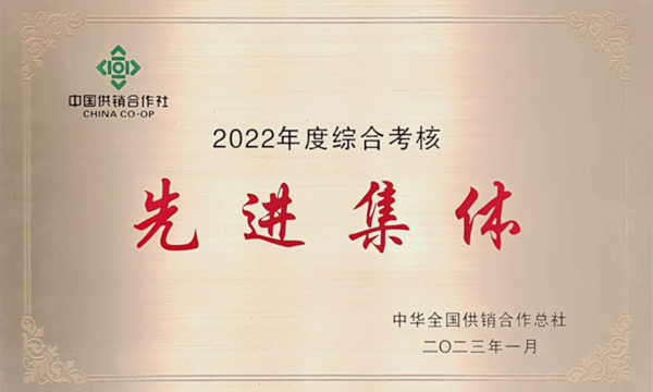 中国茶叶流通协会荣获总社“2022年度综合考核先进集体”