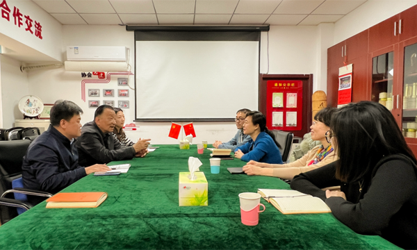 中华合作时报社党委委员、副总编辑刘小萃一行到访我会