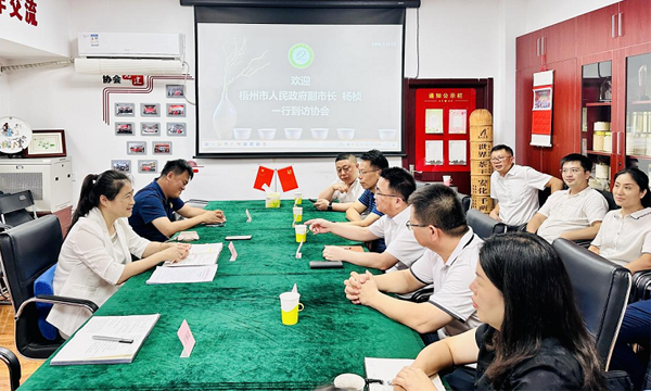 梧州市人民政府副市长杨桢一行到访我会