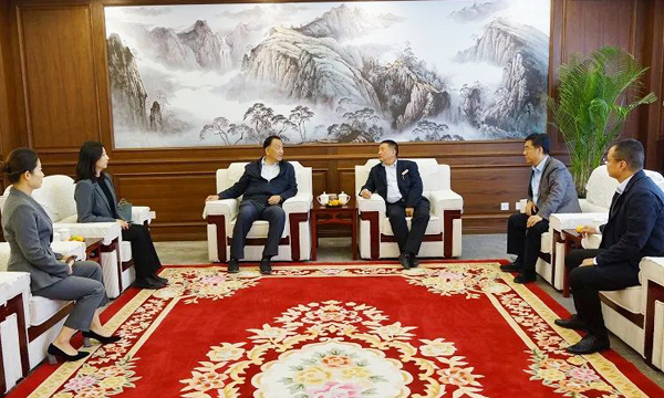 王庆会长走访我会常务理事单位正定国际小商品城集团