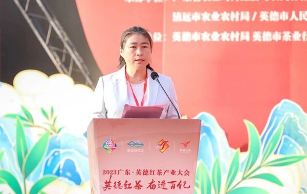 中茶协受邀出席2023广东·英德红茶产业大会