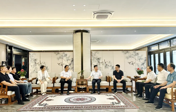 王庆会长一行赴新昌县考察年会筹备情况