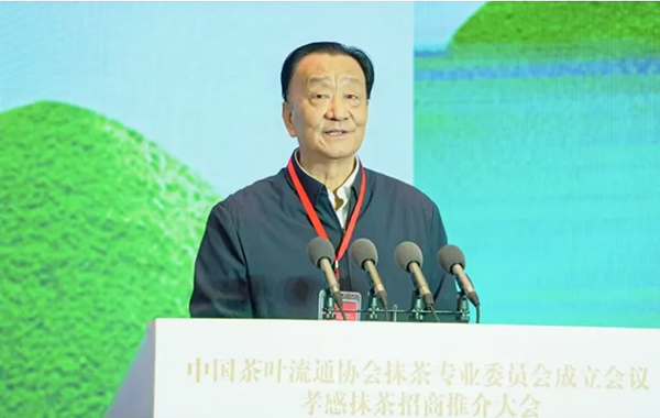 中国茶叶流通协会抹茶专业委员会成立会议 孝感抹茶招商推介大会盛大开幕