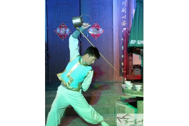 2013财富全球论坛 曾小龙再次将四川茶艺带上国际舞台