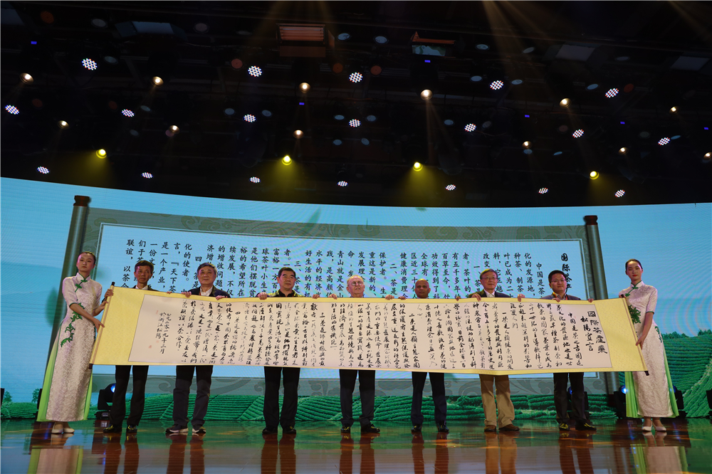 第十二届中国(国际)茶商大会·松阳银猴茶叶节隆重开幕